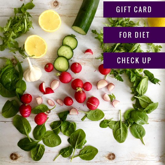 Diet Check Up Gift Card