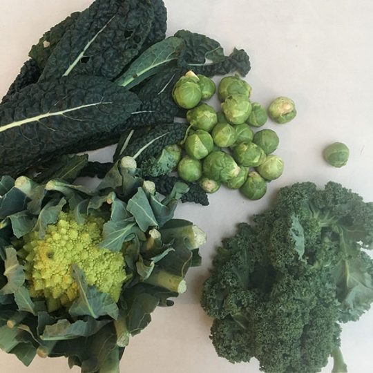 Nutrient packed green veggies to keep us healthy this winter