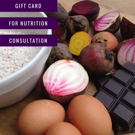 Nutrition Consultation Gift Card